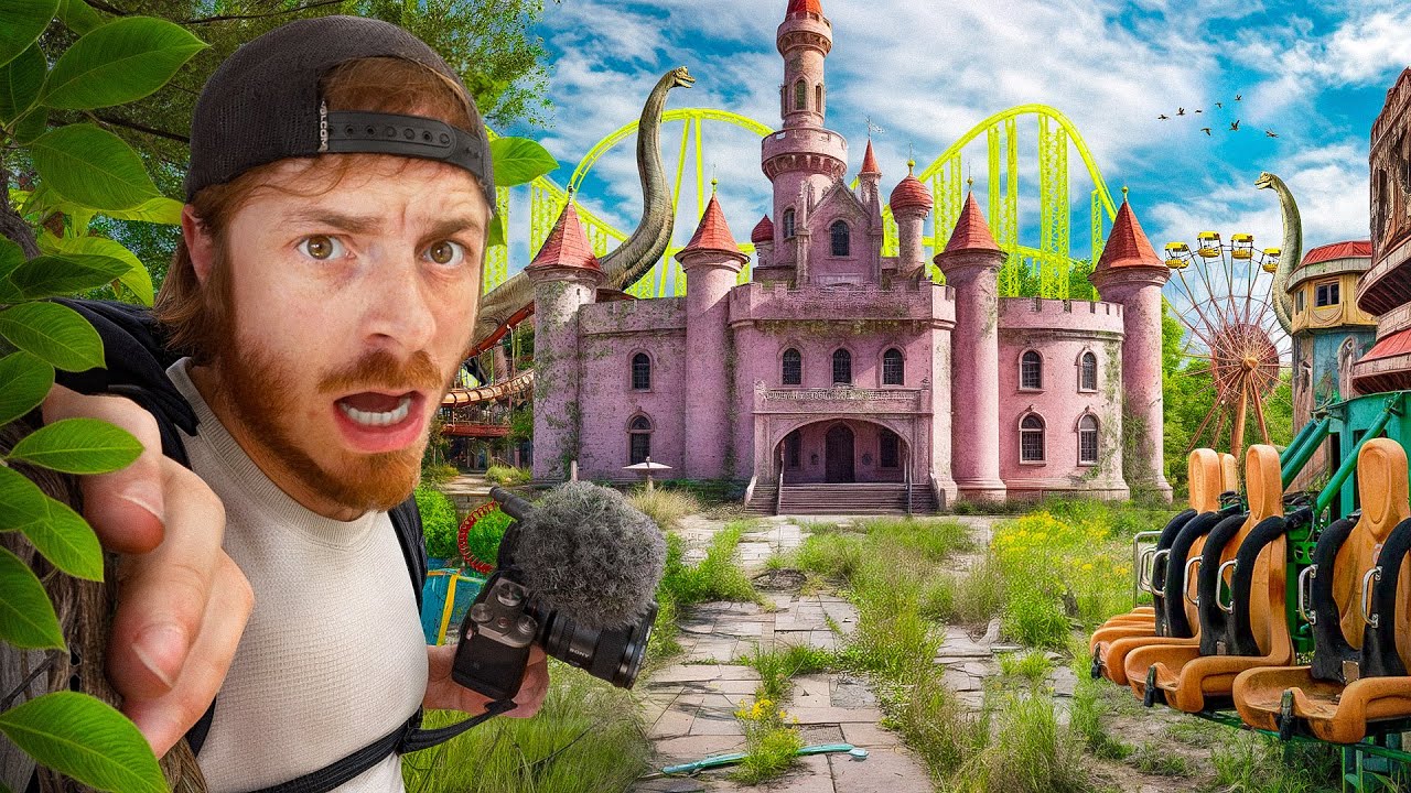 J'explore le plus GRAND parc d'attraction abandonné AU MONDE !