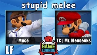 Muse vs TC | Mr. Meeseeks - Loser's Finals - Stupid Melee - ARLO 2 Charity Stream