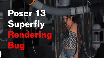 Poser 13 Superfly renderer problem