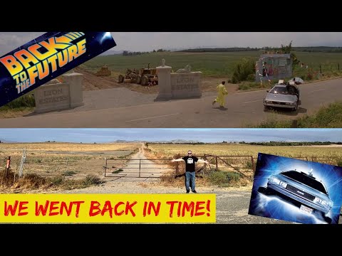 Exploring The Back To The Future Filming Locations - YouTube