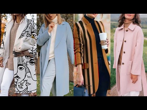 Most Stylish Mid-Length Casual Jacket Coat Designs Ideas For Women 2024