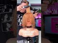 Haircut and rollerset