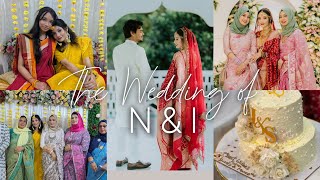 The Wedding of N&I (my niece) | Biyer Shajer Babar Bari | Holud Shonda and Nikkah | Undhal