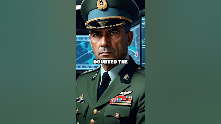 The Man Who Saved the World in 1983