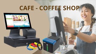 Caisse enregistreuse I gestion de cafés et coffee shop I  شرح لاكيس