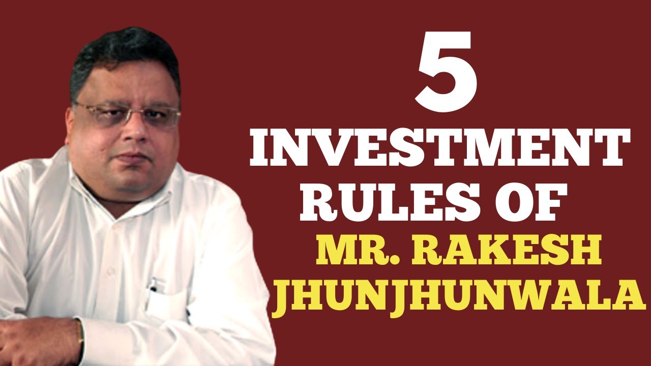 5 Investment Rules of Rakesh Jhunjhunwala 2020(Hindi) | Investment
