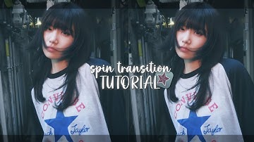 spin transition tutorial | video star 