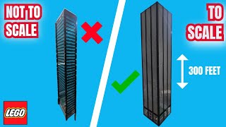 Why I Rebuilt My LEGO City Skyscraper to Real-World Scale