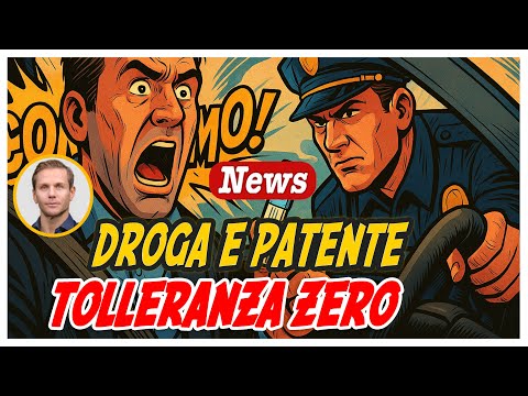 Video PATENTE e DROGA: tolleranza zero, stop anche per un consumo occasionale | Avv. Angelo Greco