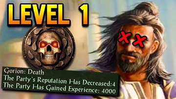 I KILLED GORION in Candlekeep and this is what happens (Baldur