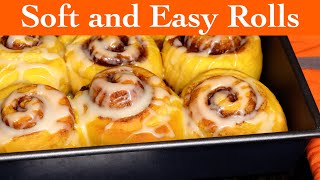 Soft & Fluffy Pumpkin Cinnamon Rolls - Quick and Easy Homemade Recipe | AnitaCooks.com by AnitaCooks 1,277 views 7 months ago 7 minutes, 54 seconds
