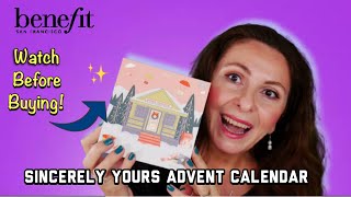 **UNBOXING** The NEW BENEFIT ADVENT CALENDAR SINCERELY YOURS! SO MANY CULT FAVORITES!