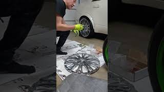 Rebarreling a two piece Asanti 22 inch wheel