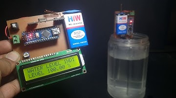 Wireless Water Level Indicator Using Arduino And Ultrasonic Sensor