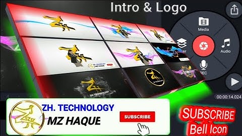 Kinemaster apps | how to Make SUBSCRIBE Button and bell icon Intro | #kinemaster #kinemasterediting