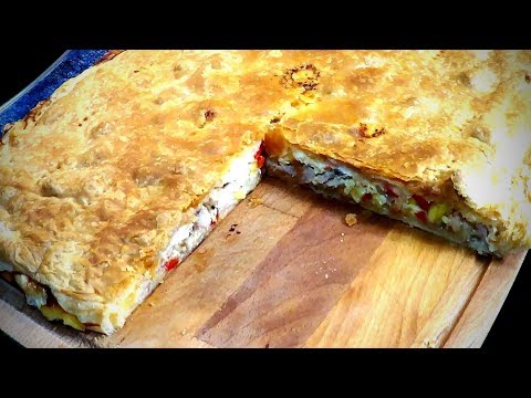 Video: Cómo Hacer Tarta Abierta De Pimiento Con Pollo