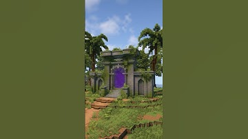 Minecraft Overgrown Nether Portal