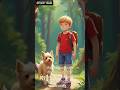 Boy vs dog