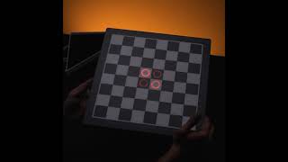 How do I turn on my GoChess board and understand the LED indicators?