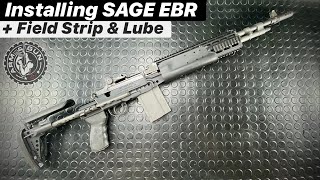 Mk14 SAGE EBR Chassis | Install + M1A/M14/m305 Field Strip & Lubrication