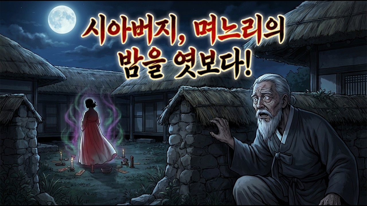 밤마다 나가는 며느리... 도대체 어디로 가는 것일까?! | 설화 | 민담 | 야담 | 오디옹북