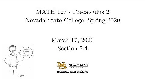 MATH 127 - Section 7.4 - 1. Introduction