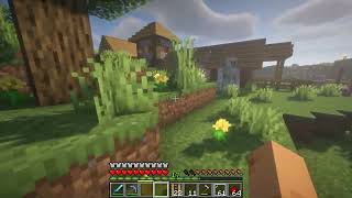 Minecraft Летсплей соло прохождение часть 9 Лучшая ферма жителей | ферма еды |  ферма морковки