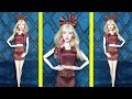 DIY Gorgeous  Barbie  Fashion Thai fabric Dress |Lisa Barbie Doll