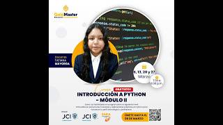 CLASE 2 | INTRODUCCIÓN A PYTHON - MÓDULO II