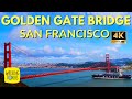 Walking the Golden Gate Bridge | San Francisco | 4K Walking Tour