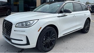 2024 Lincoln Corsair Reserve AWD 201A in Pristine White Metallic Tri-Coat Walk-Around