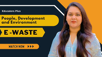 E-Waste Management #People_development_environment #ugcnetpaper1
