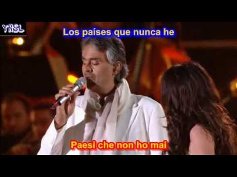 Time To Say Goodbye ( SUBTITULADO EN ESPAÑOL LYRICS )  Bocelli - Brightman