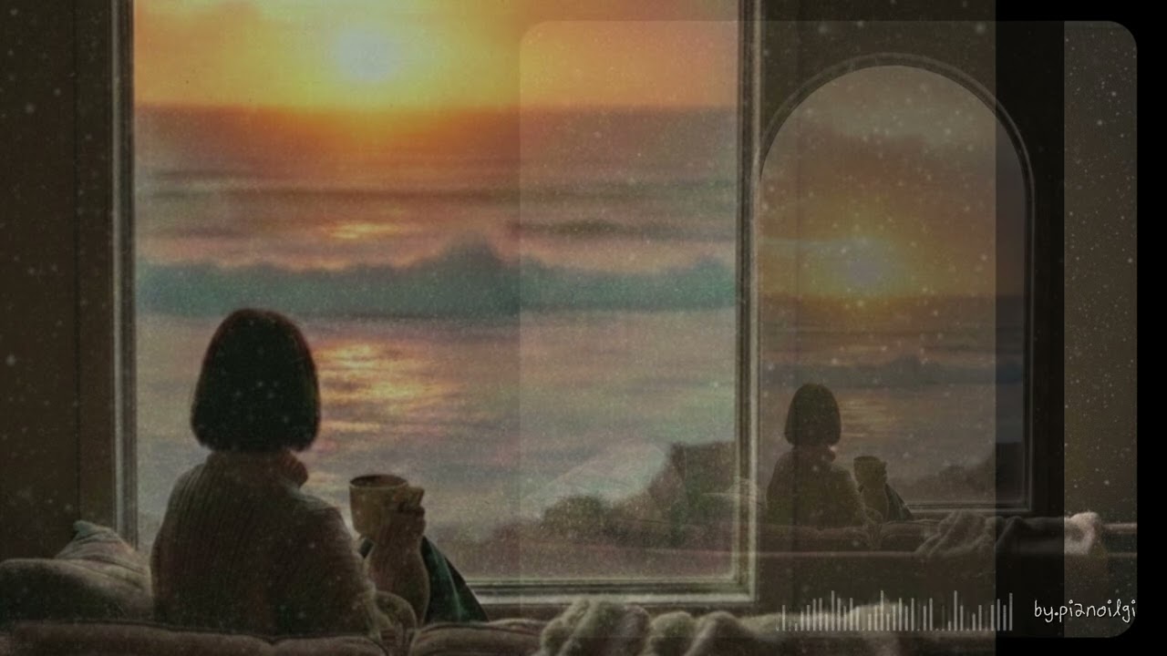 파도소리와 함께 듣는 피아노음악| 🌊 Piano with Ocean Waves | 카페 힐링 감성피아노 