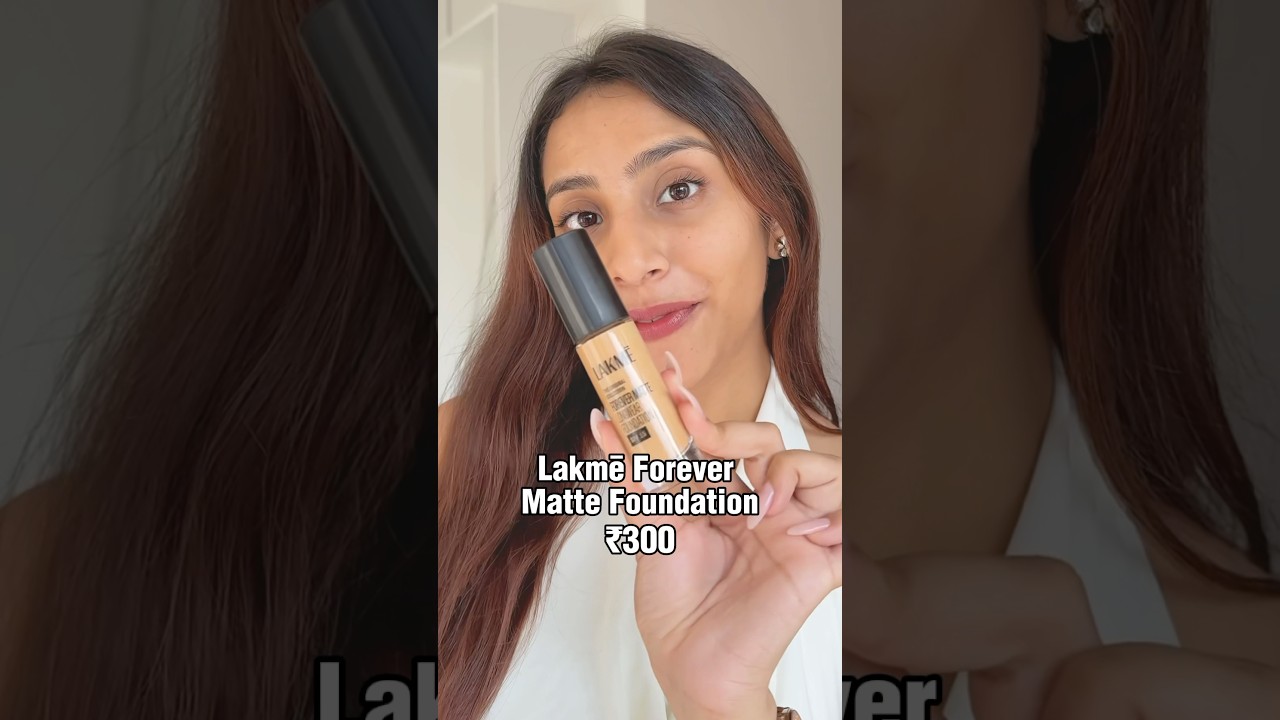 Affordable Matte Foundation Ft. Sahiba Gupta | Lakmē Forever Matte Under ₹300 | 