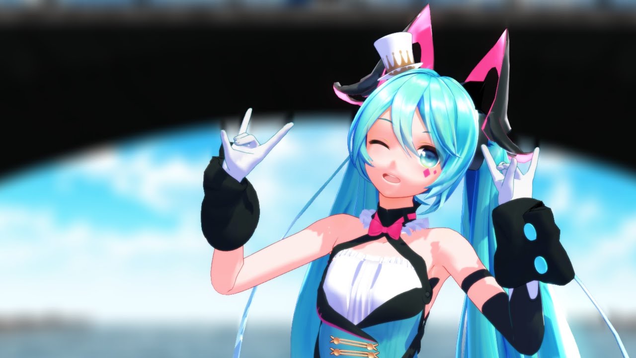 MMD きつねダンス / What Does The Fox Say? YYB式初音ミク Magical