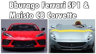 The new bburago 1:18 scale ferrari monza sp1 and maisto corvette
stingray coupe (c8) are coming to us! what makes them special, as
instead being s...