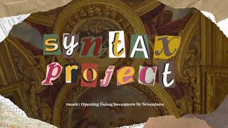 Final Term Test - Project Syntax