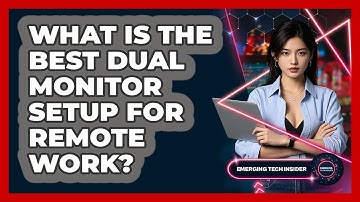 What Is The Best Dual Monitor Setup For Remote Work? - Emerging Tech Insider