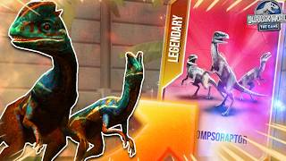 Compsovenator is ALMOST MAXXED OUT! — Jurassic World: The Game
