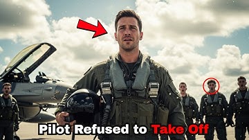 The Pilot Refused to Take Off — Then Whispered One Line That Made the Base Go Silent