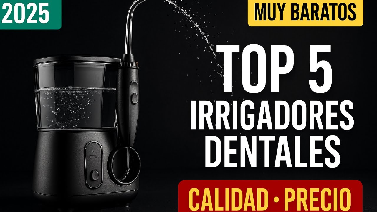 Top 5 Irrigadores Dentales 2025 Baratos: Oral-B, Cecotec, MOCEL y TUREWELL (Calidad-Precio) | Amazon