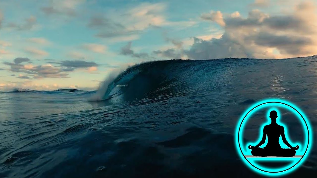 💦OCEAN WAVES Meditation Music Therapy Deep sleep and Focus Music 24/