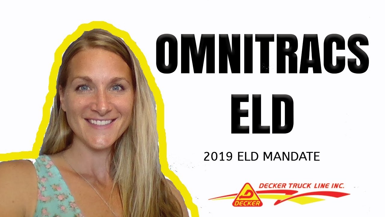 Electronic logbook for truckers (How to Use Omnitracs Electronic