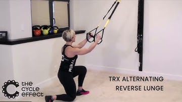 TRX Alternating Reverse Lunges