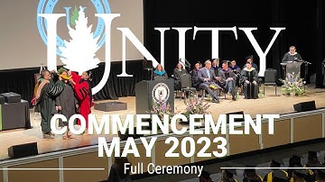 May 2023 Commencement-Unity Environmental University