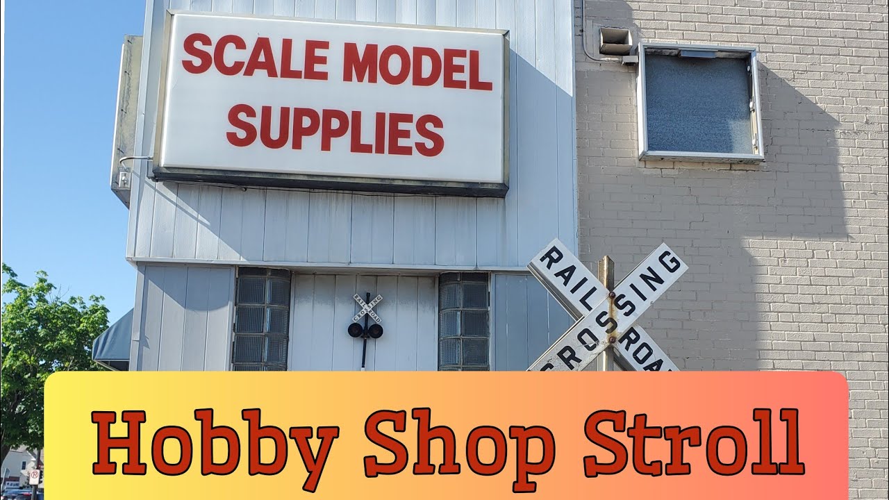 Scale Model Supplies Hobby Shop walkthrough St. Paul, MN Model Kits