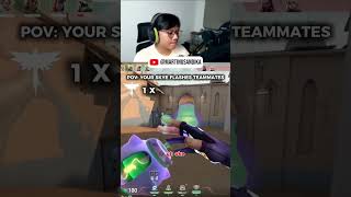 “POV: Your Skye Flashes Teammates 😭” #valorant #shorts #gaming #funny #clips