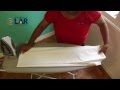 Como dobrar e passar lençol com elástico