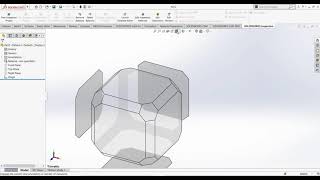 Solidworks Tutorial 1 -  Interface, Add ins, New Part, Options , Units